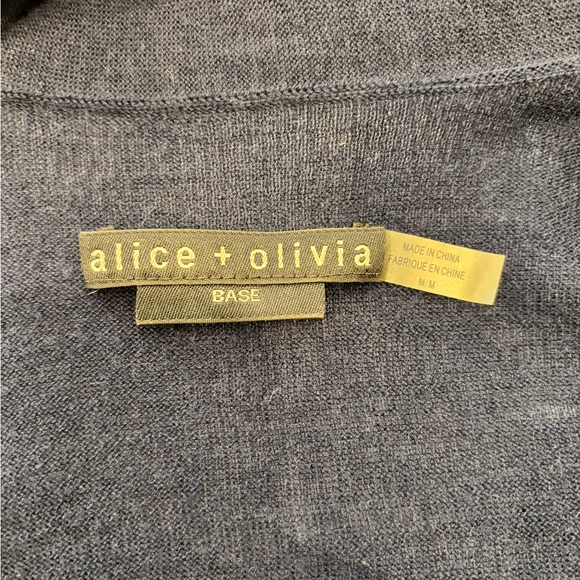 ALICE + OLIVIA cashmere cocoon midi sweater round bottom design great condition - Picture 5 of 8